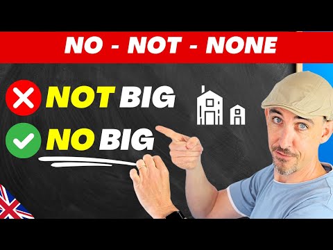 🔥 NO, NOT or NONE? (Most Learners Get This Wrong!)