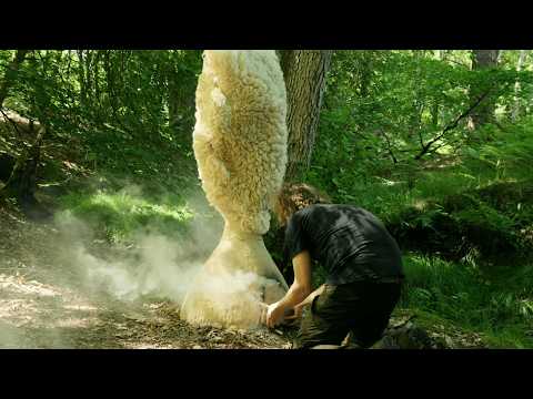 Leather Tanning with Fat, Smoke & Bark