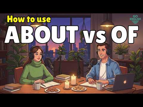 ABOUT vs OF in English for Beginners | Speak Naturally Without Grammar Rules | English Conversation
