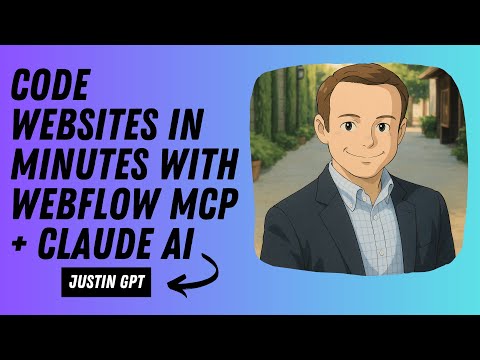 Webflow MCP + Claude for Coding Websites with AI