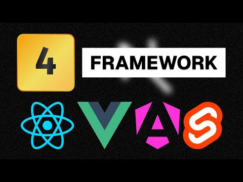 Je fais la même App Avec 4 Framework - Lequel est le mieux en 2024 ?