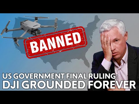 IT’S OVER: The TRUTH about the DJI drone ban