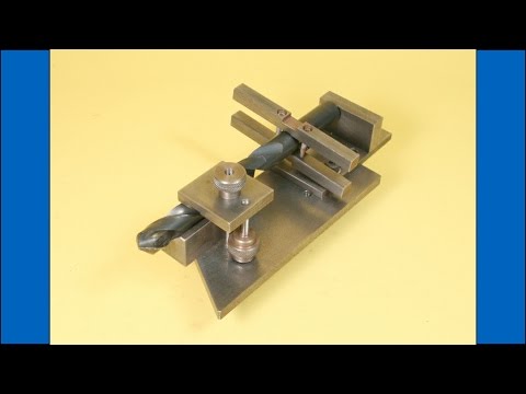 Drill Sharpening using the four facet method