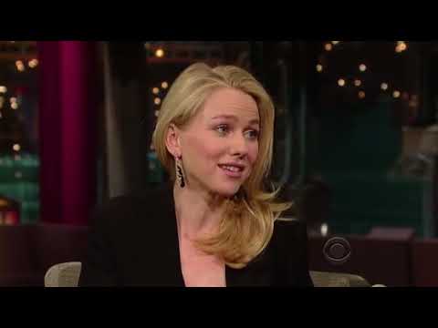 Naomi Watts David Letterman 2009