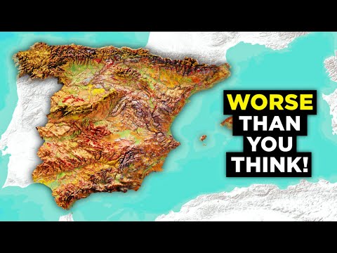 Why Spain's Geography is Really Hard to Understand!