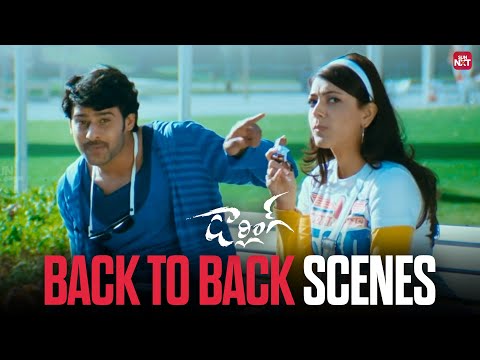 Darling - Back to Back Comedy Scenes | Prabhas | Kajal Aggarwal | Sun NXT