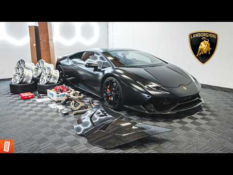 Building a Lamborghini Huracan LP610-4
