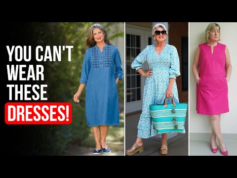How to Look ELEGANT by Avoiding These 6 DRESSES  after 50