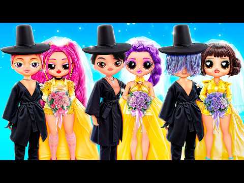 Кейпоп - Охотницы на Демонов! Свадебные идеи для кукол ЛОЛ ОМГ