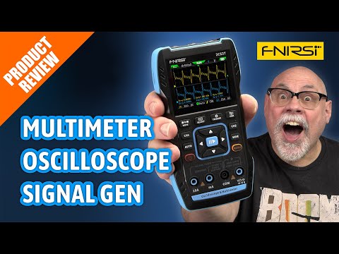 FNIRSI 2C53T - 3 in 1 - Multimeter, Oscilloscope & Signal Generator Review