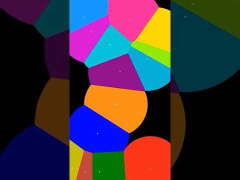 This pattern appears everywhere in nature // Voronoi Cells