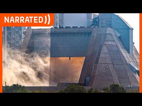 Sparks from Booster 19 (is fire next?) | SpaceX Starbase