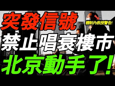 【突发】北京动手了！禁止唱衰楼市！体制内教授：这一轮恐怕比日本更严重！