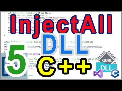 DLL Injection Into All Processes - Part 5 - Coding Windows Driver: Creating Section - KnownDlls