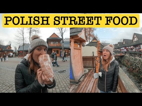 We Tried Polish Street Food In Zakopane Poland 🇵🇱