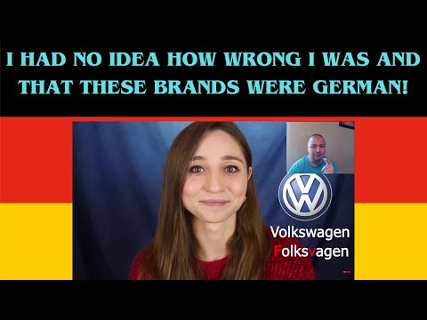 American Reacts To "15 German brands YOU pronounce WRONG! | Feli from Germany"