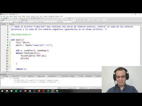 Archivos en C - Ejercicio 1: Suma de números en un archivo
