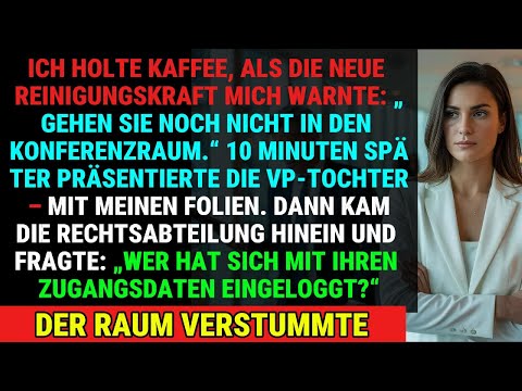 Hinweis Der Reinigungskraft Entlarvte Die VP Tochter Beim Diebstahl Meiner Arbeit