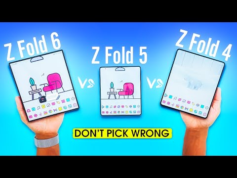 AVOID A MISTAKE Galaxy Z Fold 6 vs Z Fold 5 vs Z Fold 4 Full Comparison