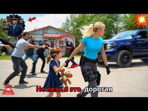 "Mommy, help him!" Marine mom protects veteran from 3 men - her strength amazes everyone