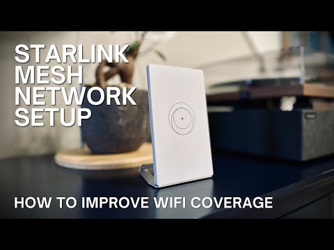 Setting Up a Starlink Mesh Network to Improve WiFi Coverage