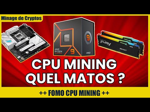 Quel Matos pour monter un Rig CPU ? Je t'explique tout dans cette vidéo.