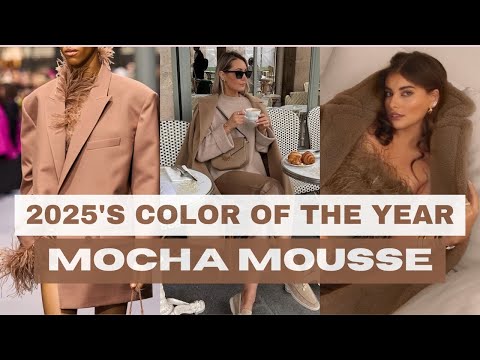 2025’s HOTTEST Color Trend: Chic Mocha Mousse Outfits You’ll Love!