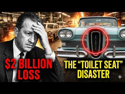 How Ford Wasted $2 BILLION on a "Toilet Seat"! (The Edsel Disaster)