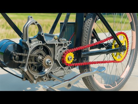 EVERYONE IS AMAZED! When I Convert Gasoline Engine into Electric Motor