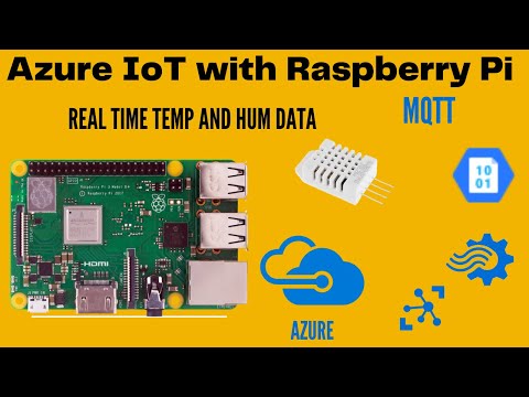 How to build IoT solutions using Azure IoT with Raspberry Pi - full course. Azure IoT Hub ft R-pi