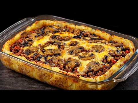 Das ist so lecker, ich koche es fast jeden Tag! Nährend Rezept mit Hackfleisch und Kartoffeln!