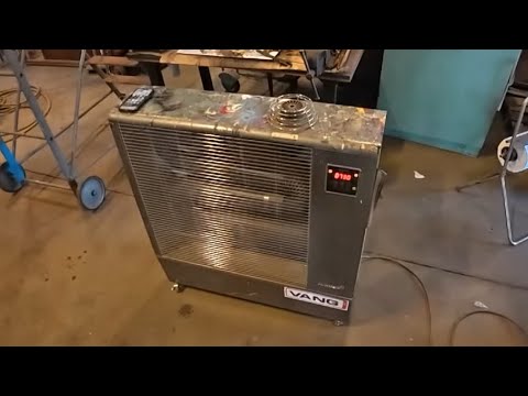 Service on workshop heater  (airrex)