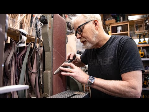 Adam Savage Fixes His New Belt Sander!