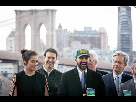 Mayor Mamdani Holds a Press Conference to Make a Street Safety Announcement