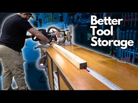 Upgrading A Traditional Miter Saw Station