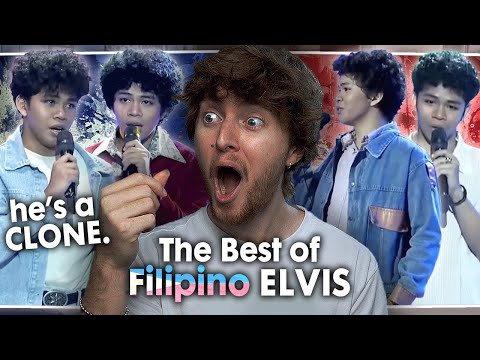 HE'S A CLONE! (Best of Filipino ELVIS PRESLEY - Jerome Evardone | Reaction)