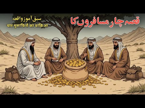 Insaaf Ki Misal |तीन मुसाफिरों का वाक़िआ |Moral Story in Hindi | Sabaq Amoz Waqia