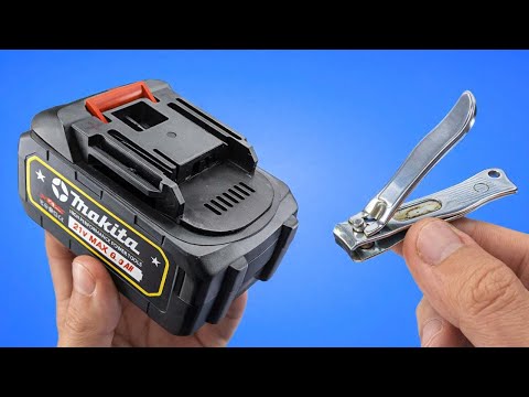 Never Buy Drill Batteries Again! Use a Nail Clipper and Watch What Happens๐