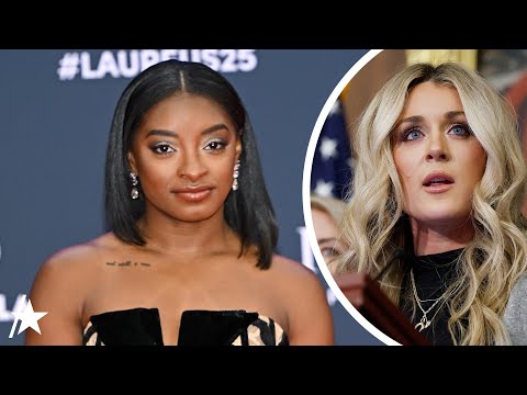 Simone Biles CALLS OUT Riley Gaines For Anti-Trans Sports Comments