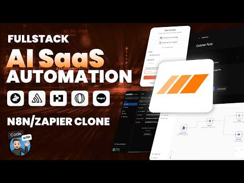 Build and Deploy an AI Automation Platform | Next.js 15, React, Better Auth | Zapier & N8N Clone