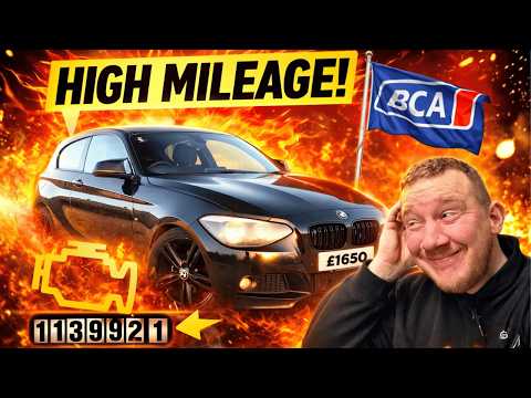 I Bought A High Mileage 'WeBuyAnyCar' BMW At Auction 😬