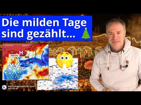 This is going to be interesting - significantly colder from the northeast - a white Christmas is ...