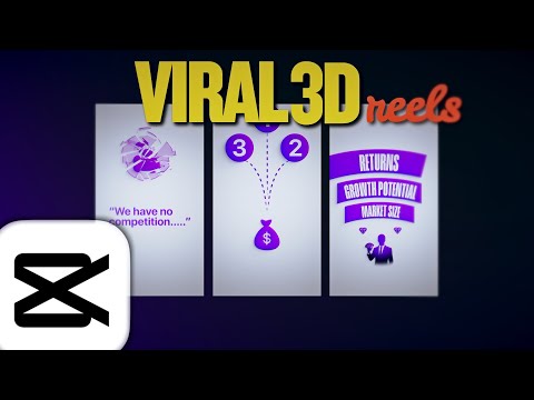 Master VIRAL 3D REELS in 30 Mins with CAPCUT