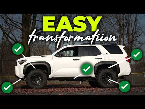 Transforming A New 4Runner Is Easy! Here's Where To Start