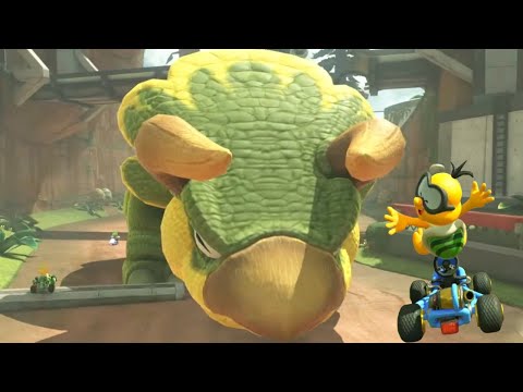 Mario Kart World - Dino Dino Jungle (Full Race Gameplay)