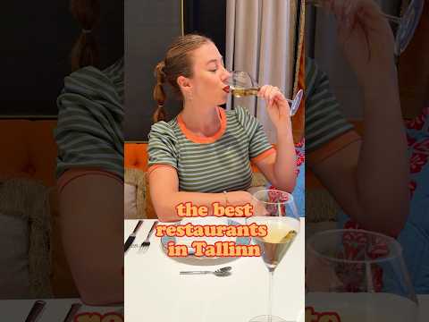 The best restaurants in Tallinn – the ULTIMATE guide! 🇪🇪