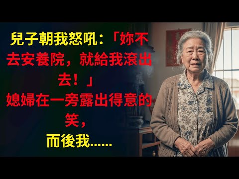 兒子怒吼要我住進安養院，媳婦還偷笑…直到我在鞋櫃裡發現那張紙條【真實故事】