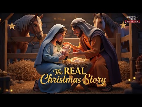 The REAL Christmas Story: Birth of Jesus Christ | The Nativity Story | Animated Bible Story