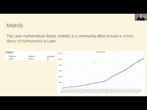 Seminar: Introduction to the Lean 4 theorem prover and programming language by Leonardo de Moura