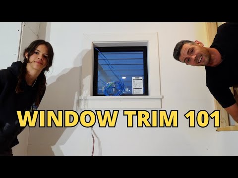 How to Trim Out a Window from Start to Finish!